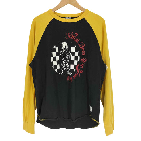 ショット Schott BASEBALL T-SHIRT PLAYING CARD メンズ import:XL